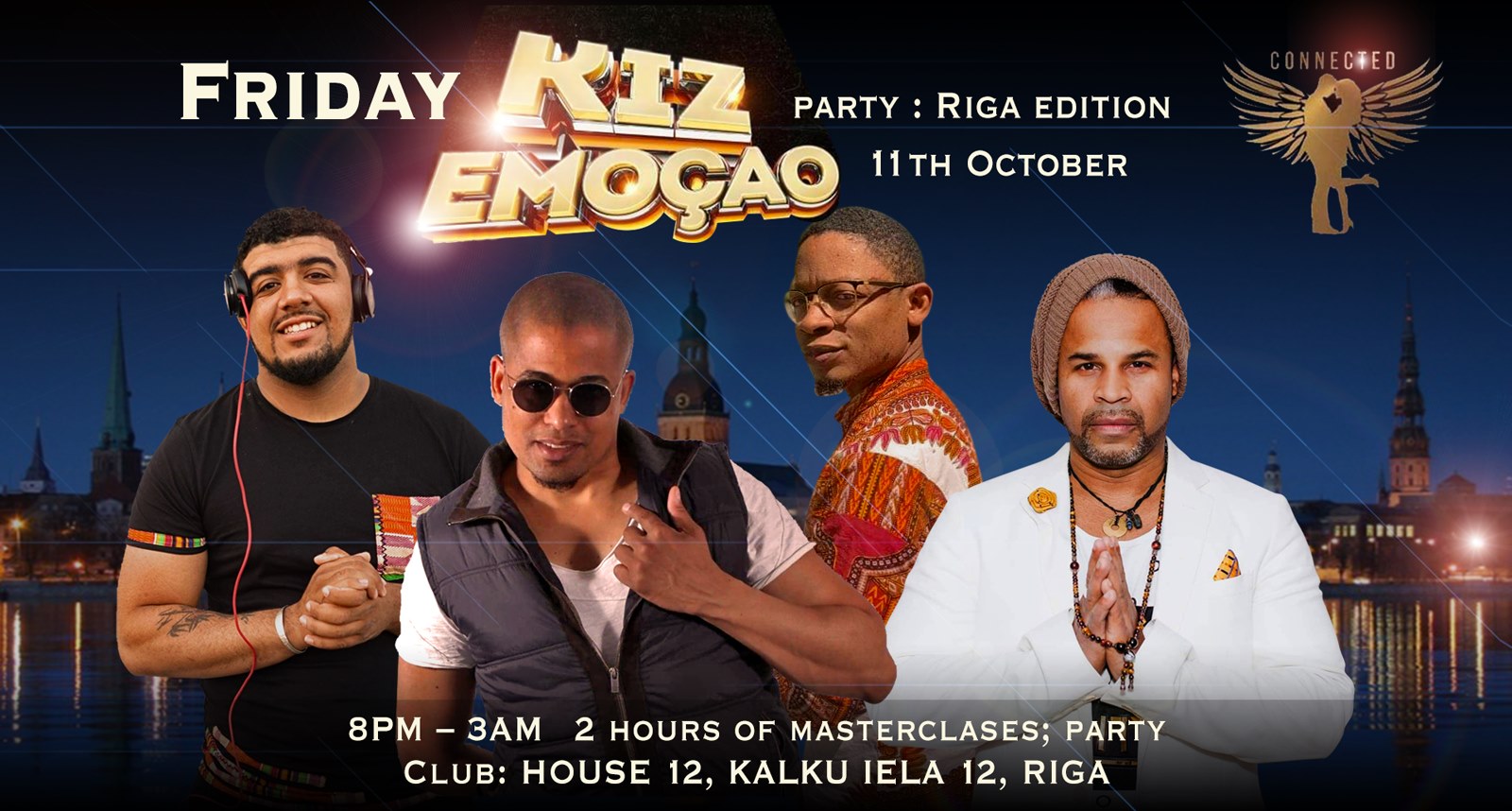 Friday Kiz EmoÇao party : Riga edition 11 Oct