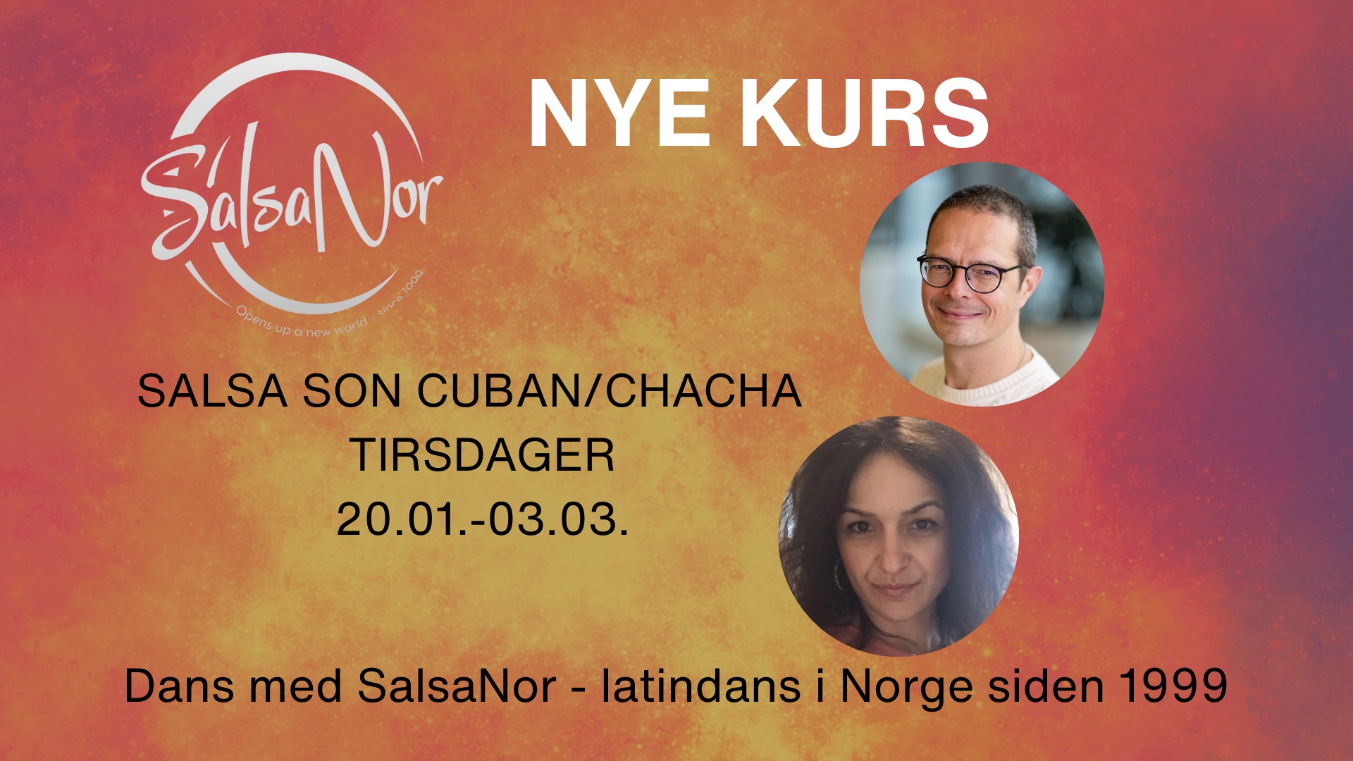 SALSA SON CUBAN CHACHA MED DENIS & IVELINA