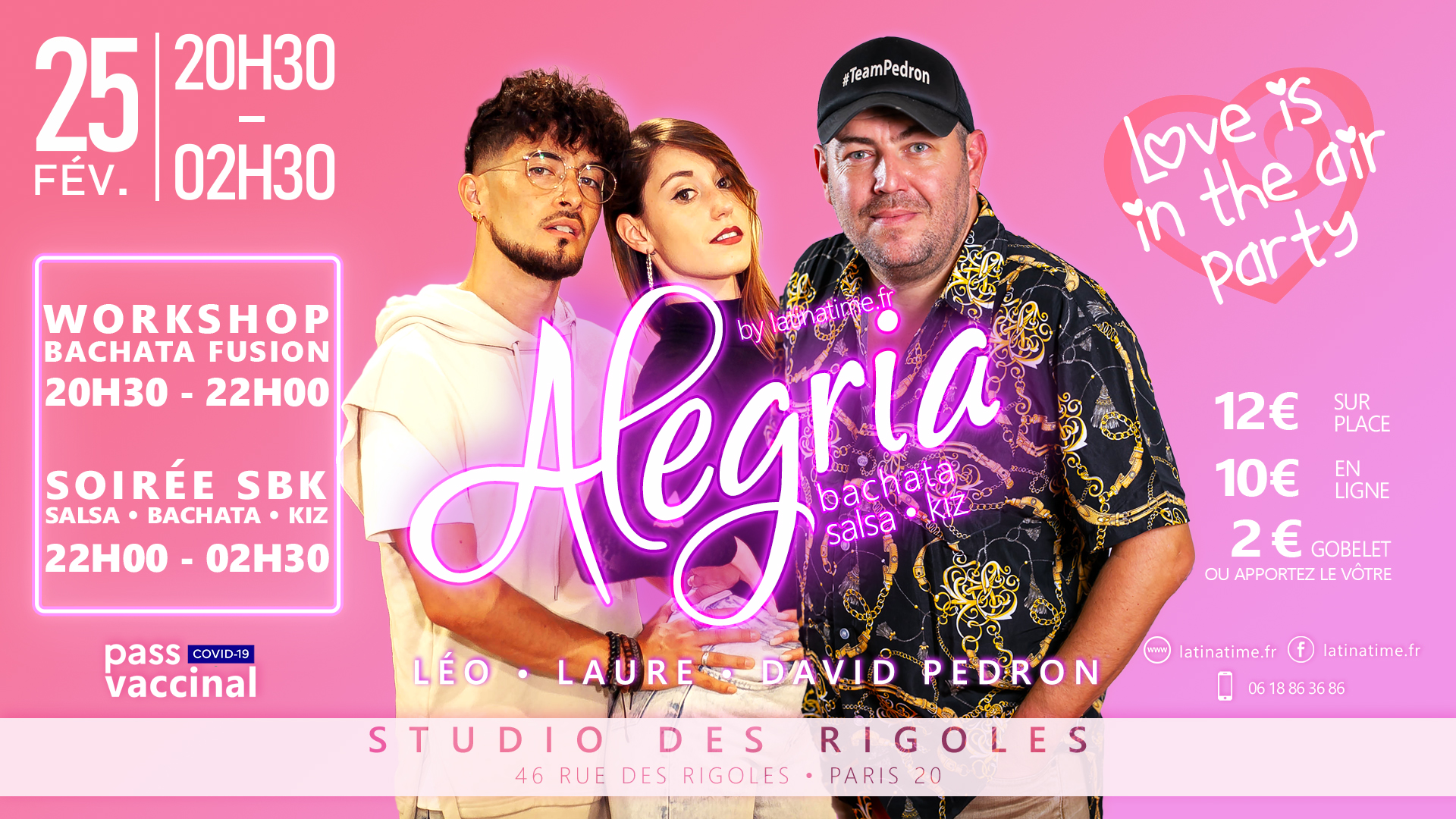 La Alegria BSK - Love is in the Air - Laure et Léo - David Pedron - 25 février 2022