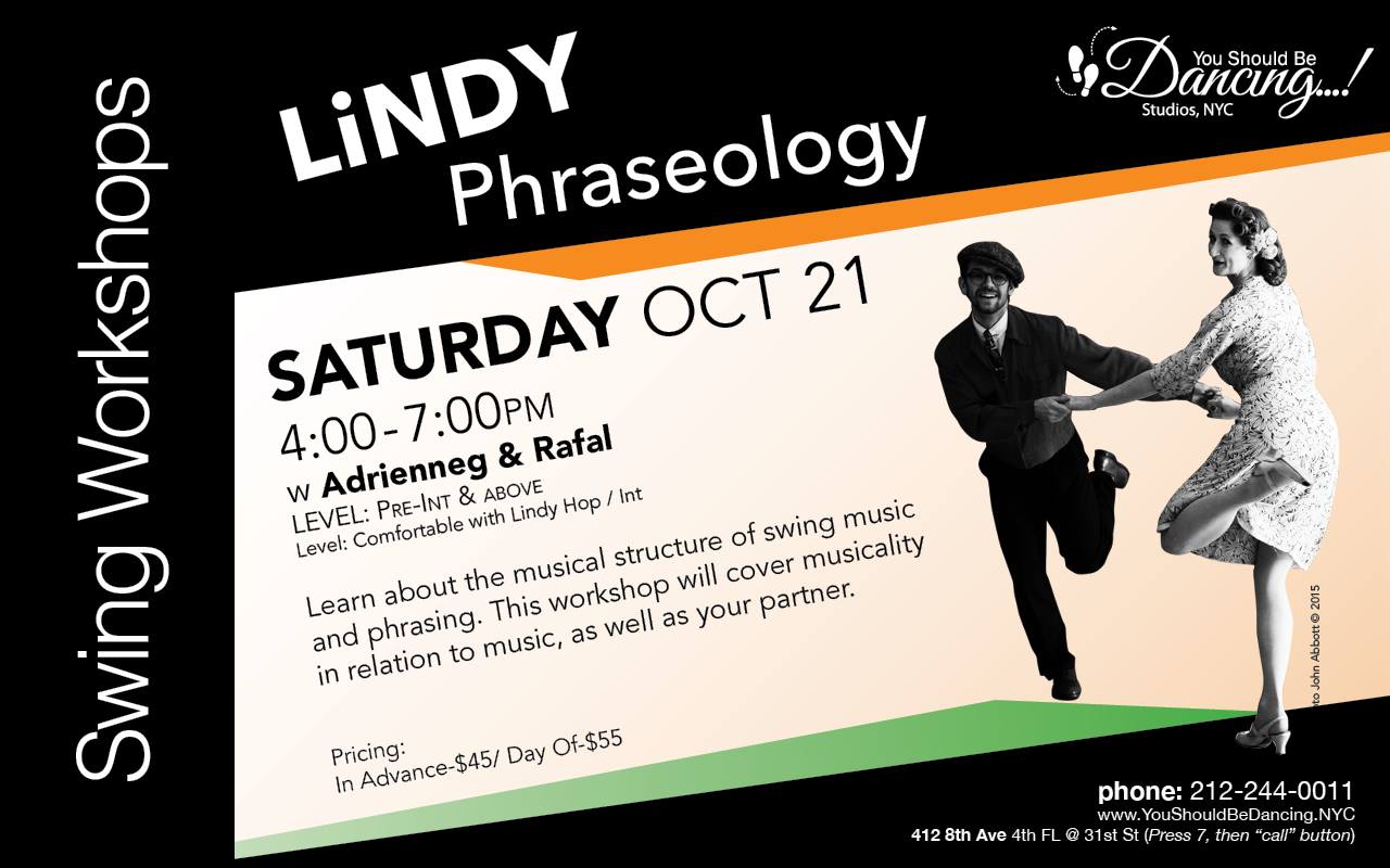 Lindy Phraseology with Adrienne & Rafal
