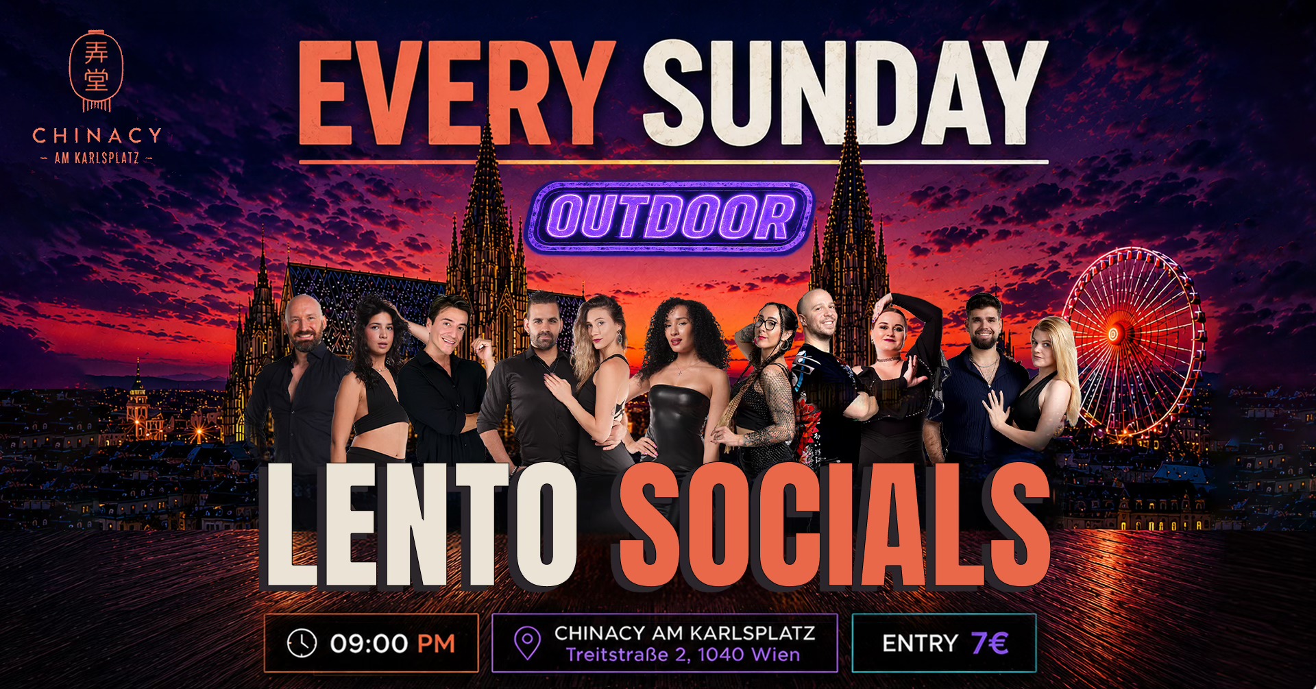 Lento Weekend Socials - Every Sunday @Latidos