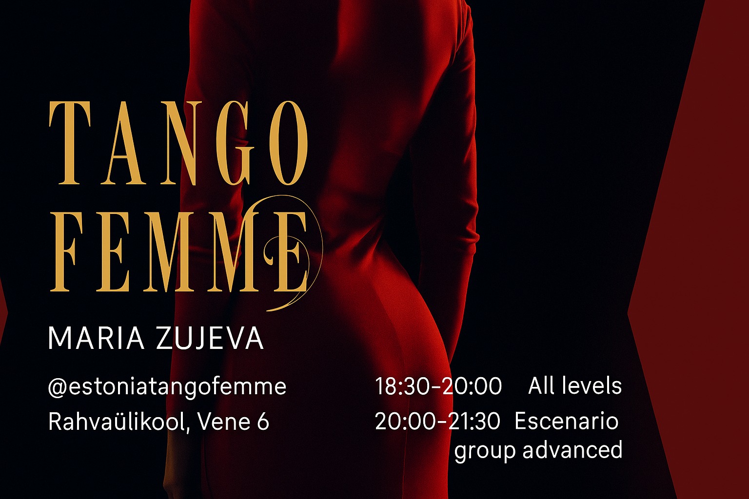 TANGO FEMME Naistango