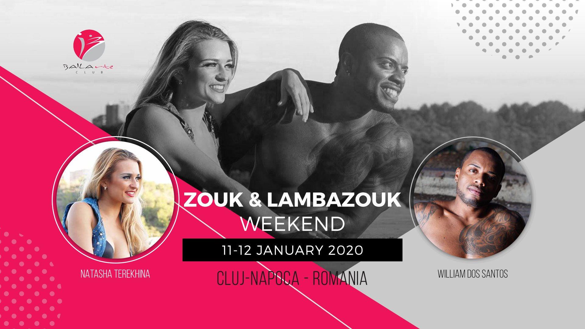Zouk & Lambazouk Weekend with William & Natasha by BAILArte