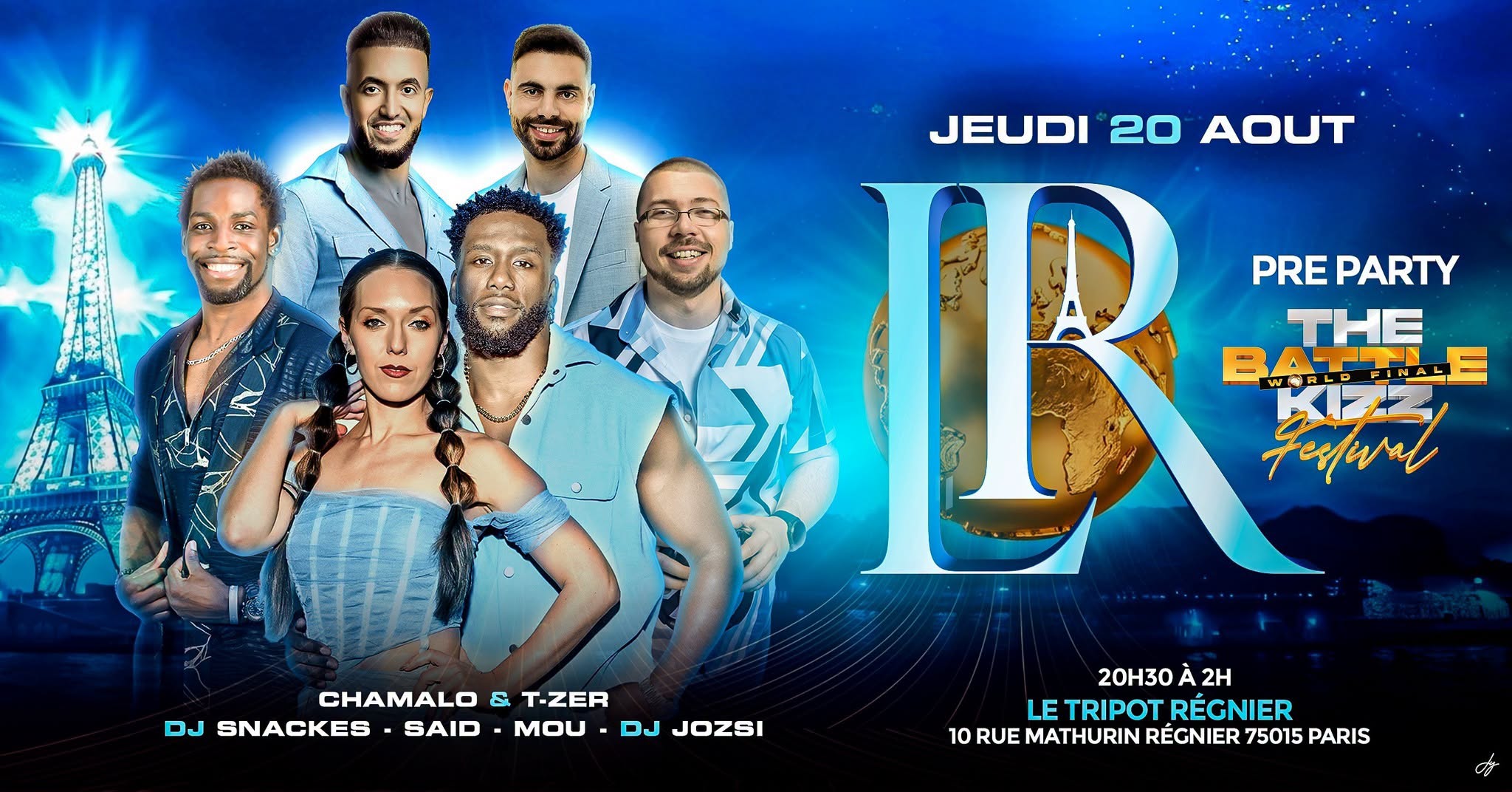Jeudi 20 Août : Li Régué Pré-Party BattleKizz #NouvelleSalle