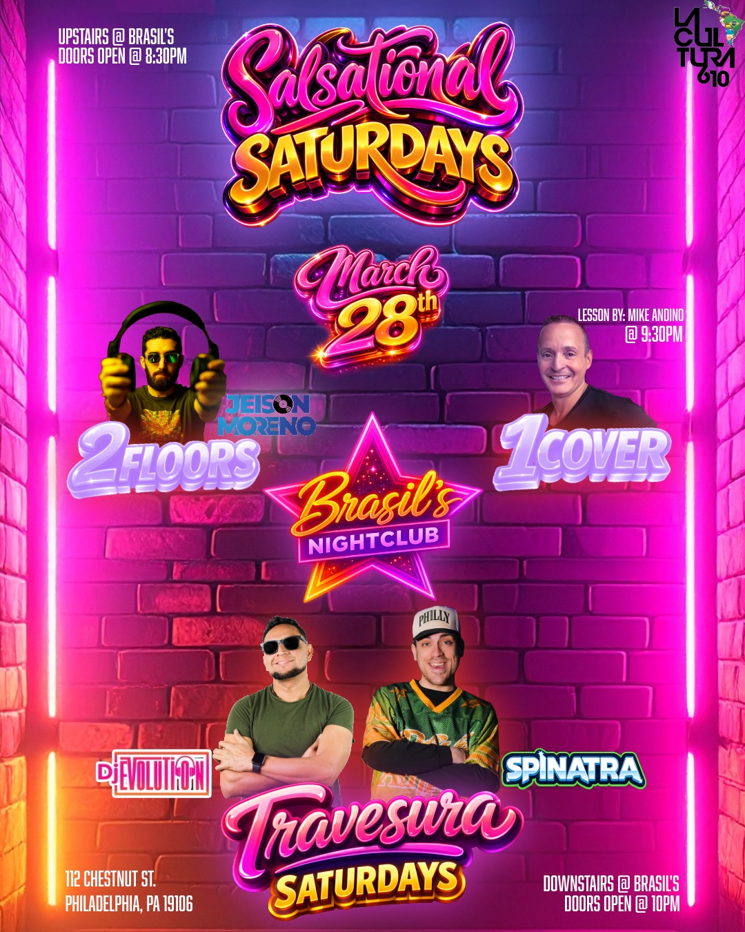 Salsational Saturdays X Travesura