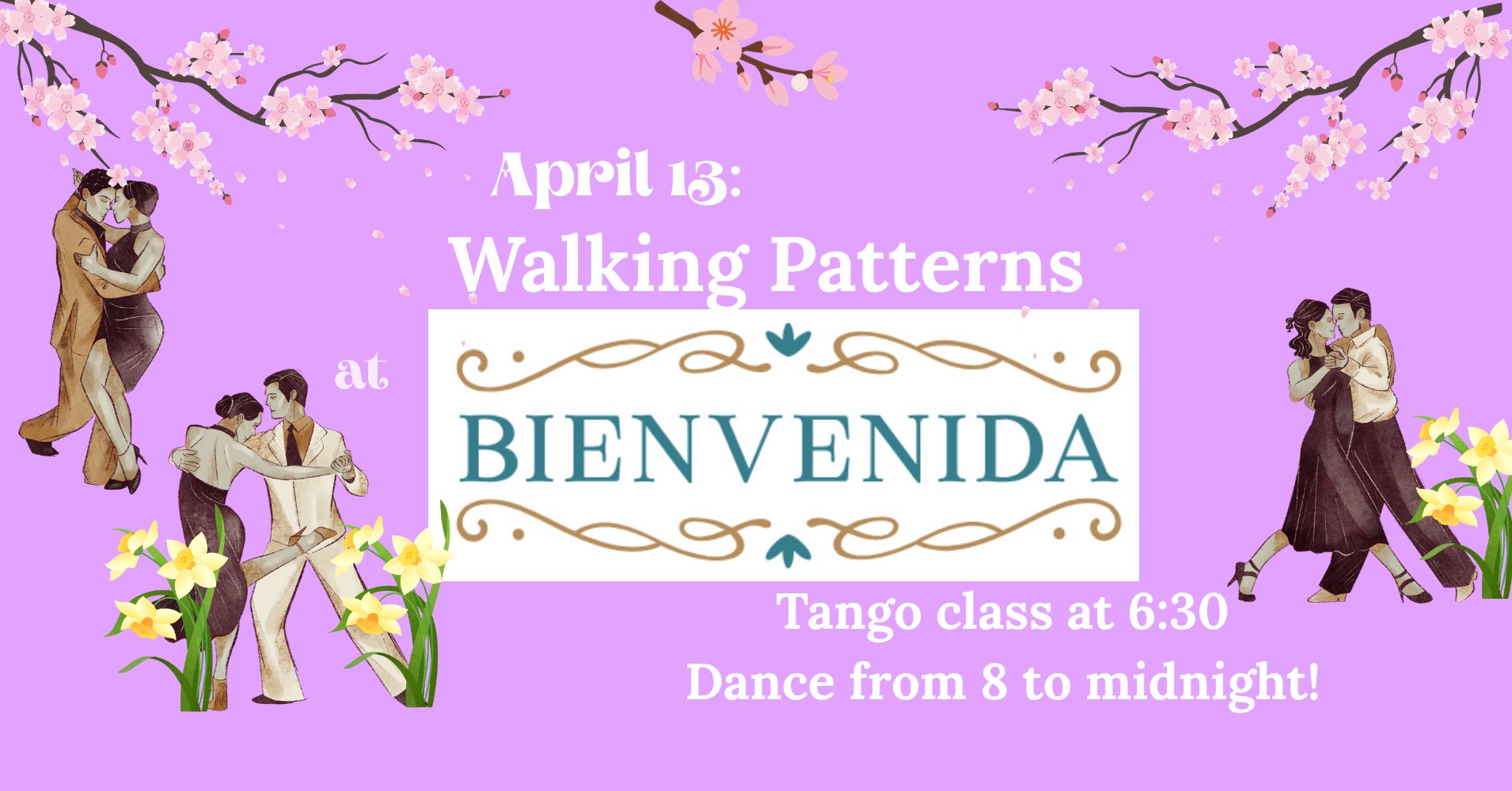 Walking Patterns at Bienvenida Milonga