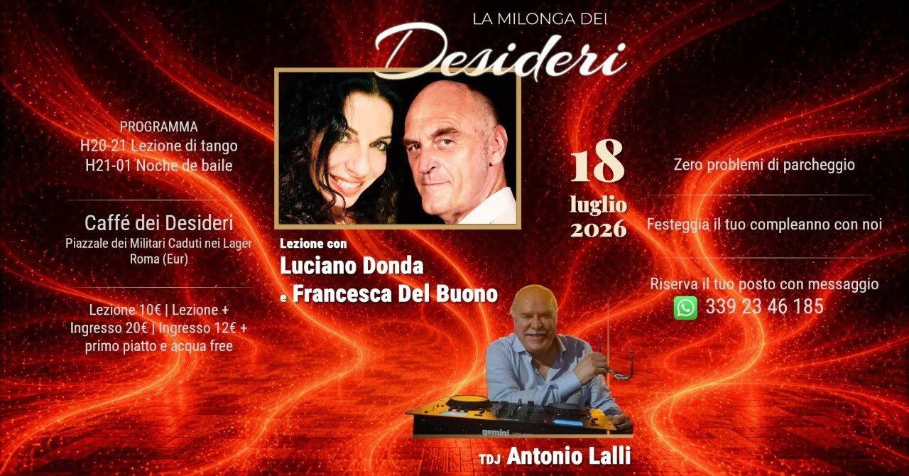 AI DESIDERI Lez. L.Donda e F.DelBuono Tdj A.Lalli