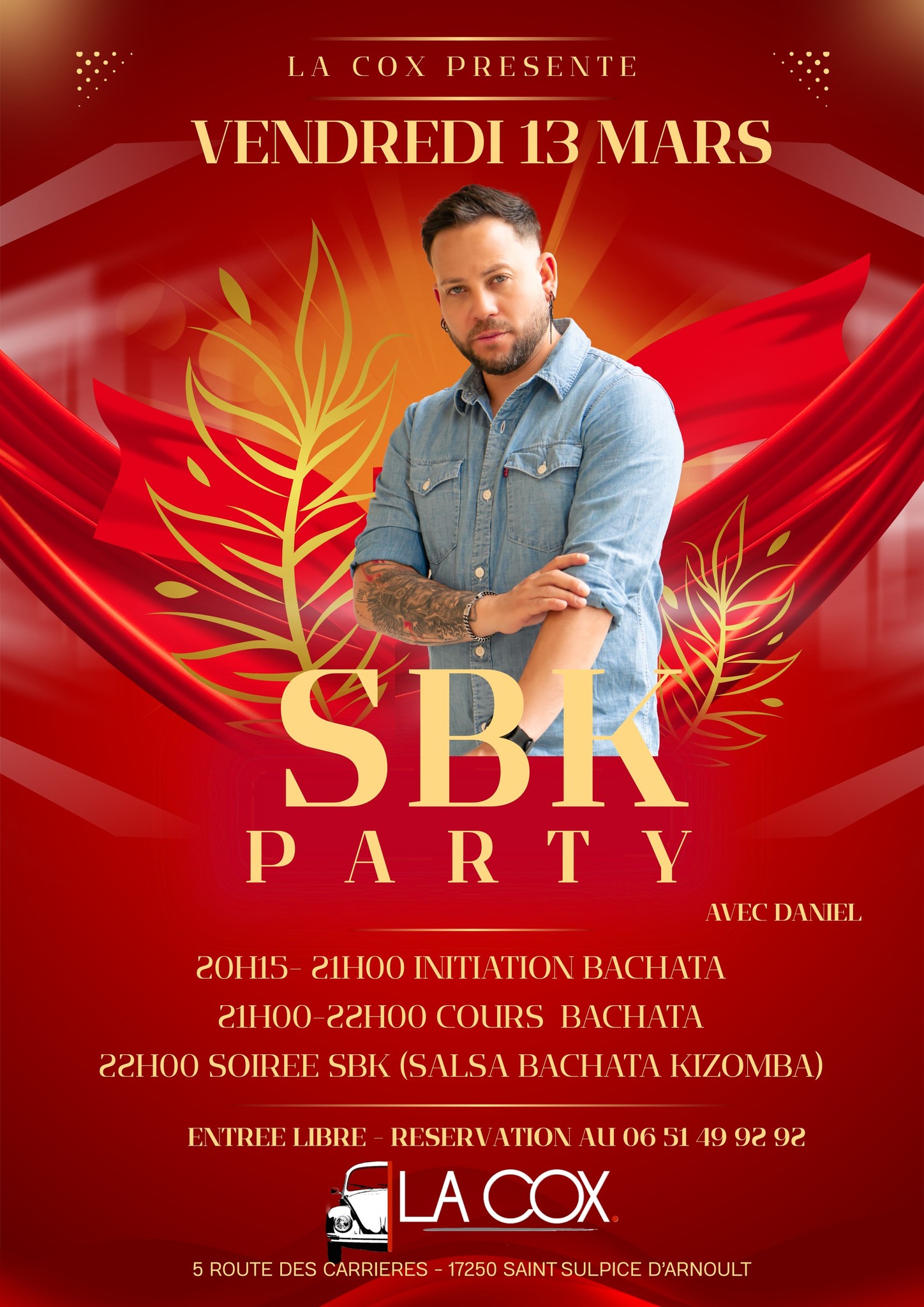 SBK PARTY Vendredi 13 Mars