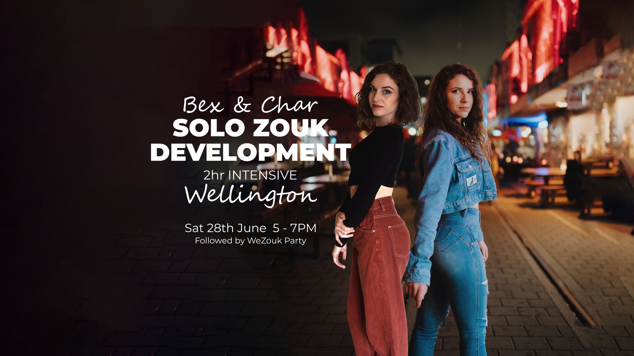 Solo Zouk Development with Bex & Char WELLINGTON