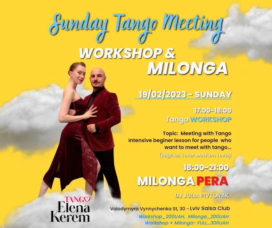 SUNDAY TANGO MEETING @LVIV