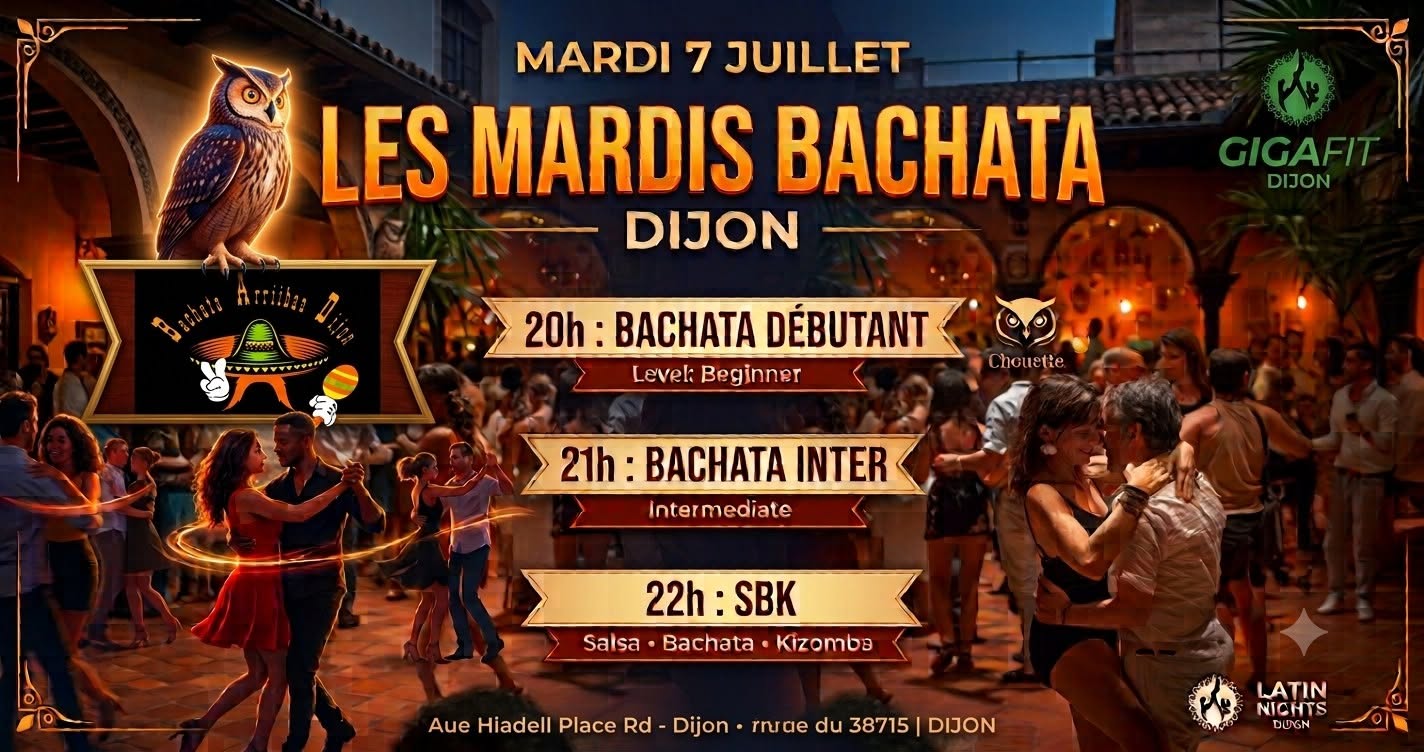 Les Mardis BACHATA (été)