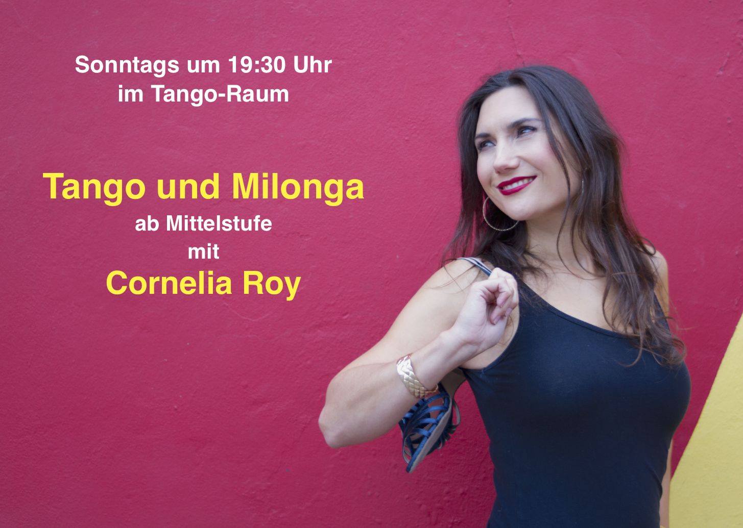 Tango & Milonga-Kurs mit Cornelia Roy