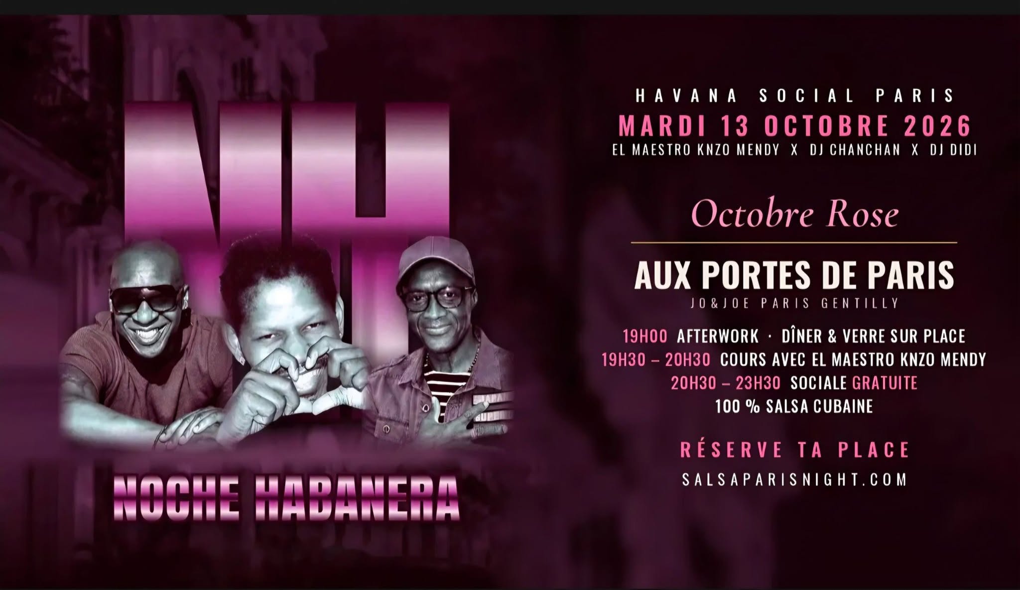 NOCHE HABANERA - SALSA CUBAINE AVEC - DJ DIDI & CHANCHAN