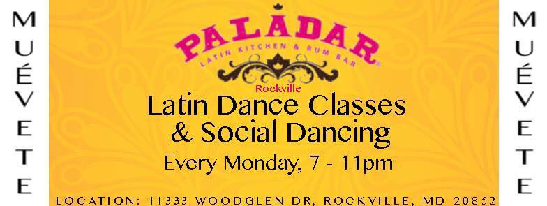 Muévete Mondays at Paladar, Rockville