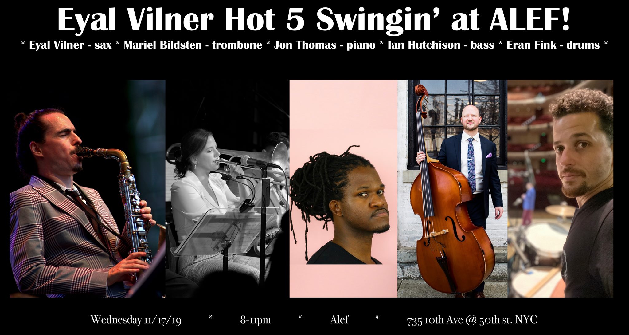 Eyal Vilner Hot 5 - Swingin' at Alef!