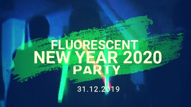 Новогодишна Флуросцентна Забава 2020