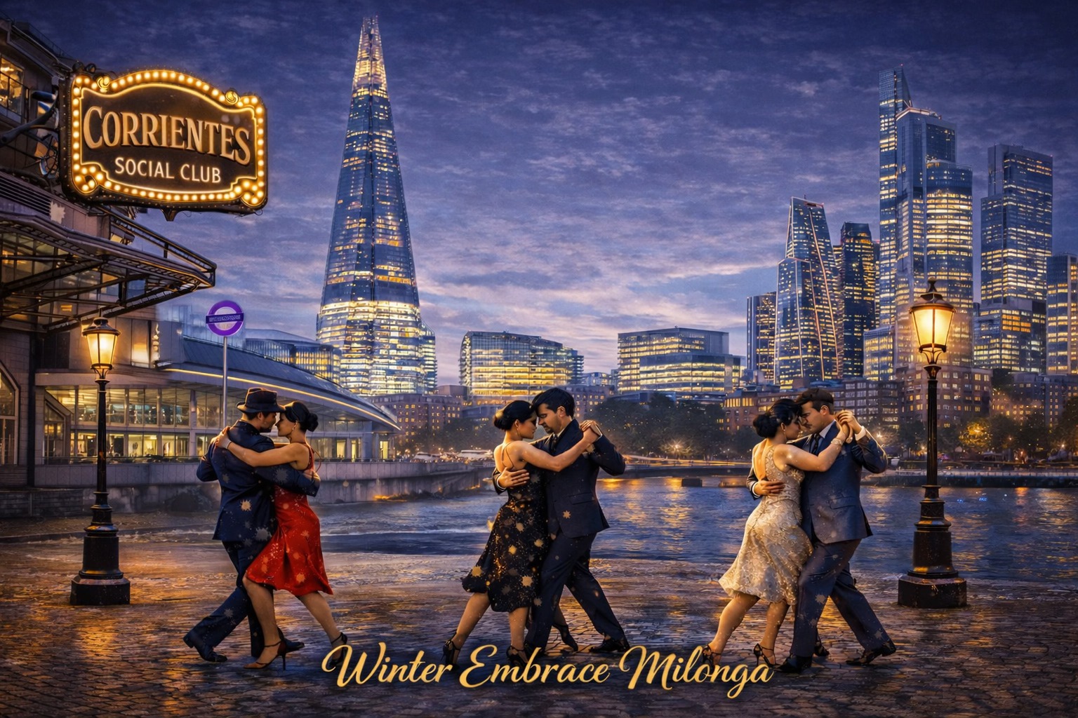 🌟 Winter Embrace Milonga🌟With The Superb International TDJ Daniel Pereyra from Uruguay 🇺🇾