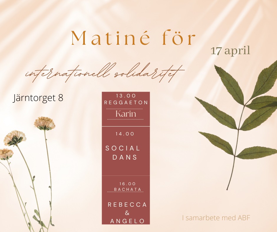 Matiné - Dansa för Solidaritet