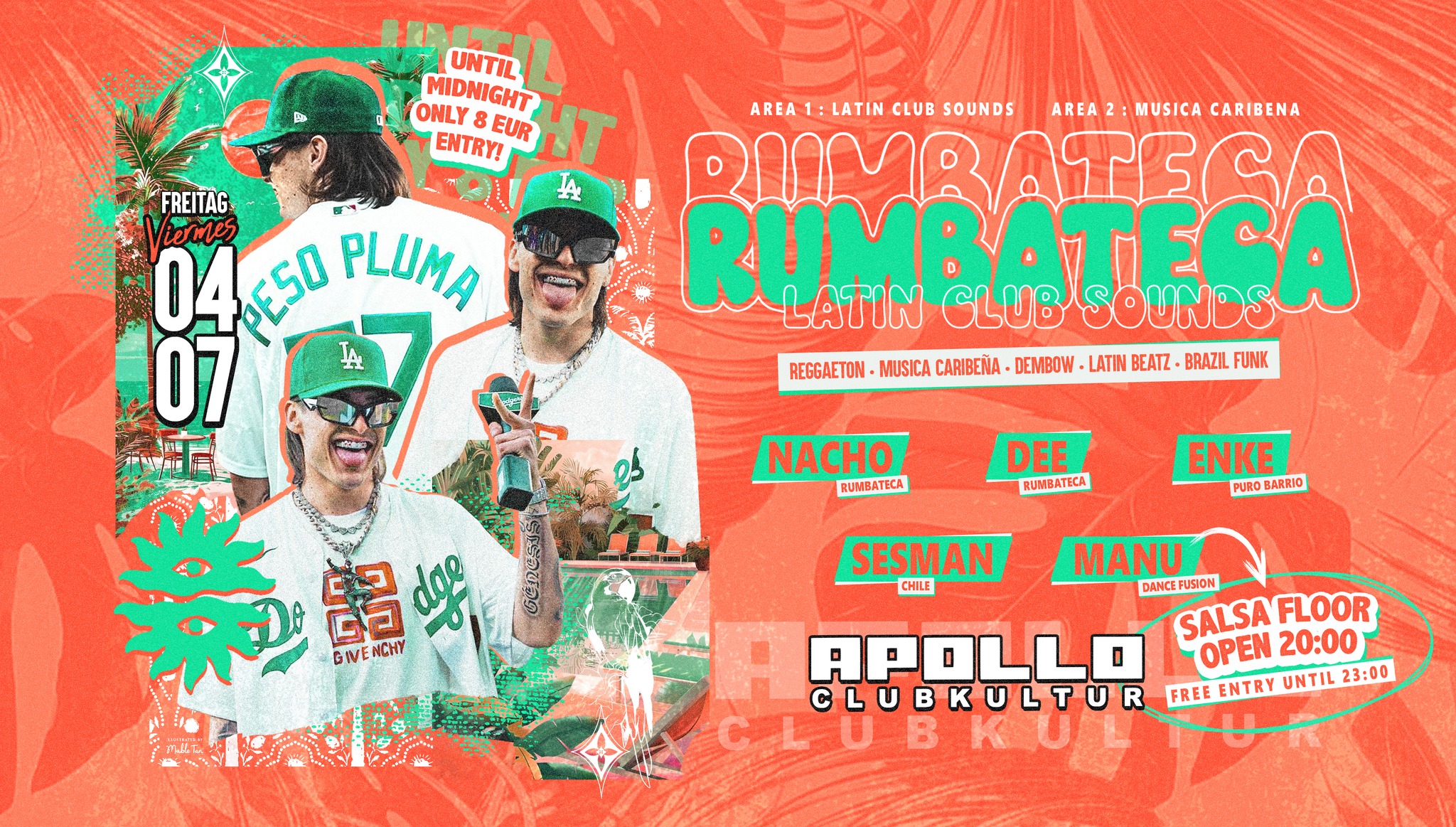 FR 04.07 • RUMBATECA • Latin Club Sounds • Club Apollo Aachen