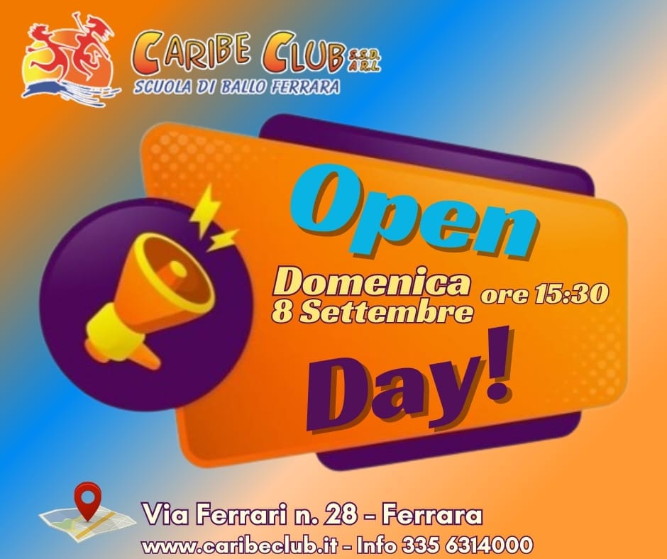 OPEN DAY KIZOMBA A FERRARA