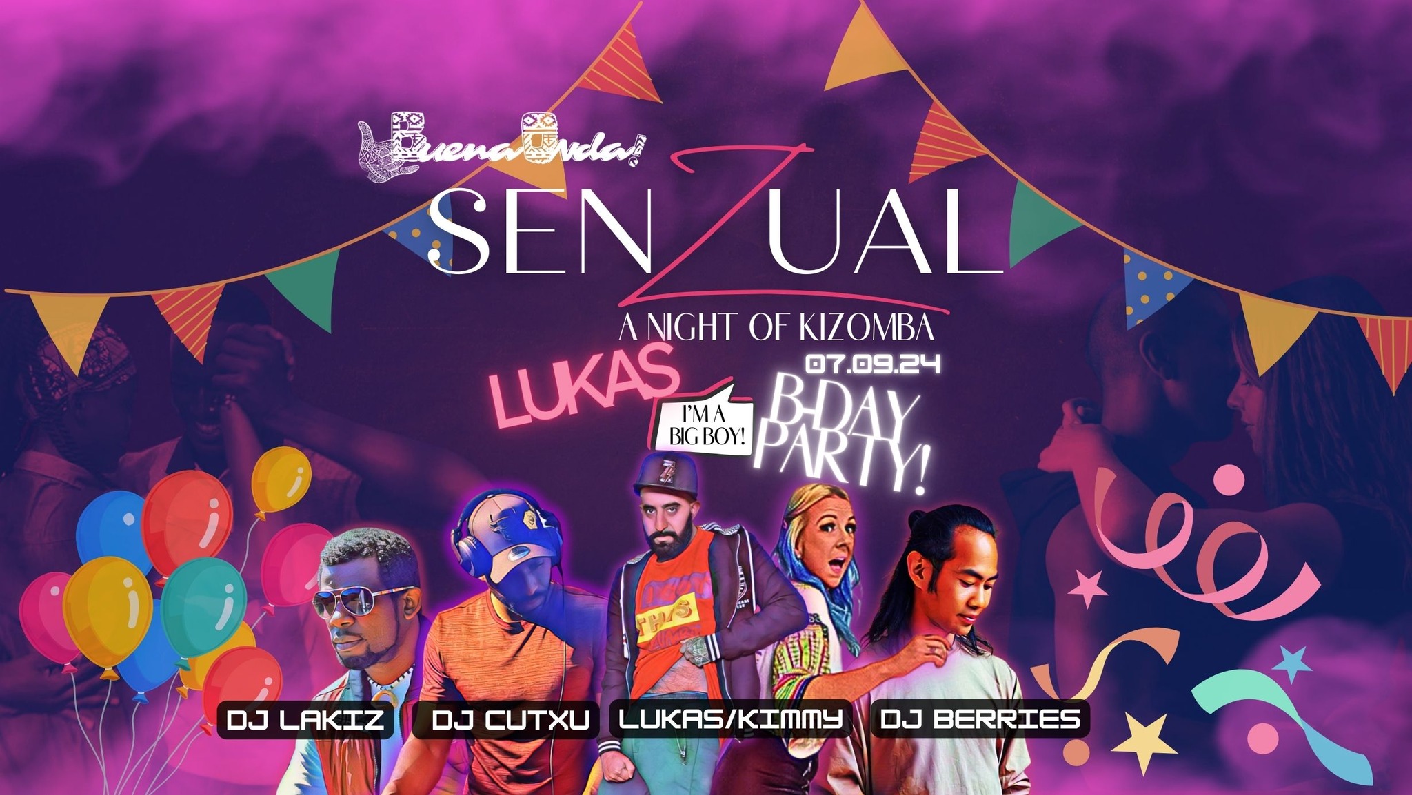 SenZuaL: Lukas "I'm a Big Boy" B-Day Party!