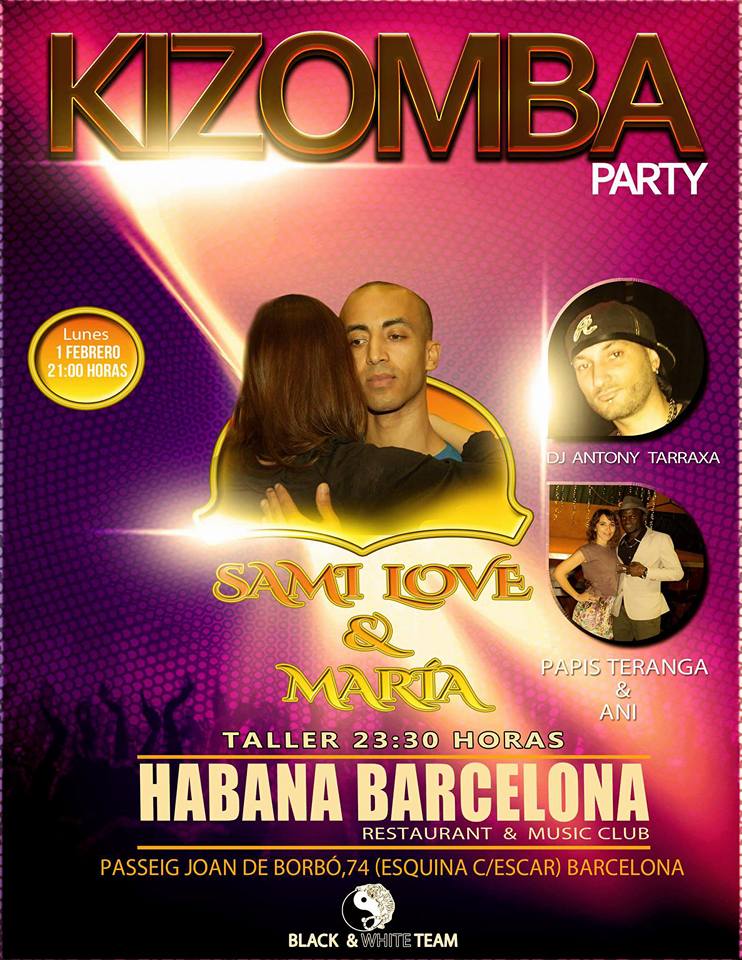 Kizomba Party, Habana Barceloneta