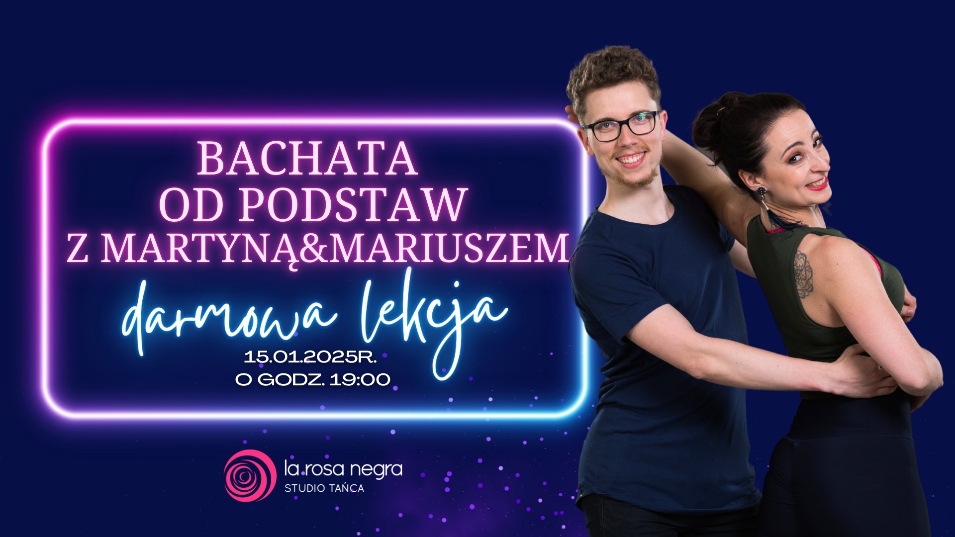 DARMOWA lekcja BACHATY od podstaw w La Rosa Negra!