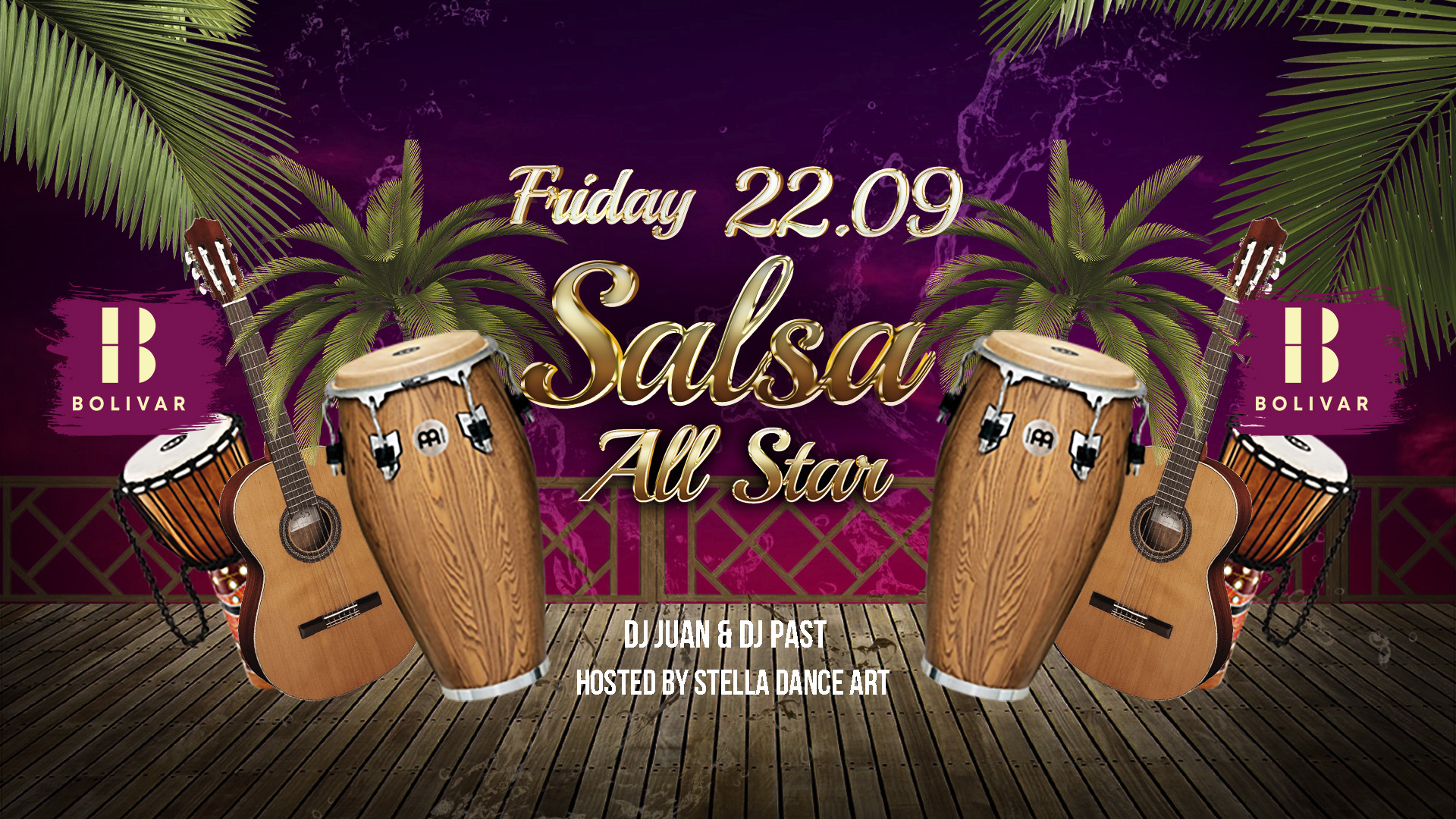 ★ All Star Salsa I Fri Sep 22 Bolivar ★
