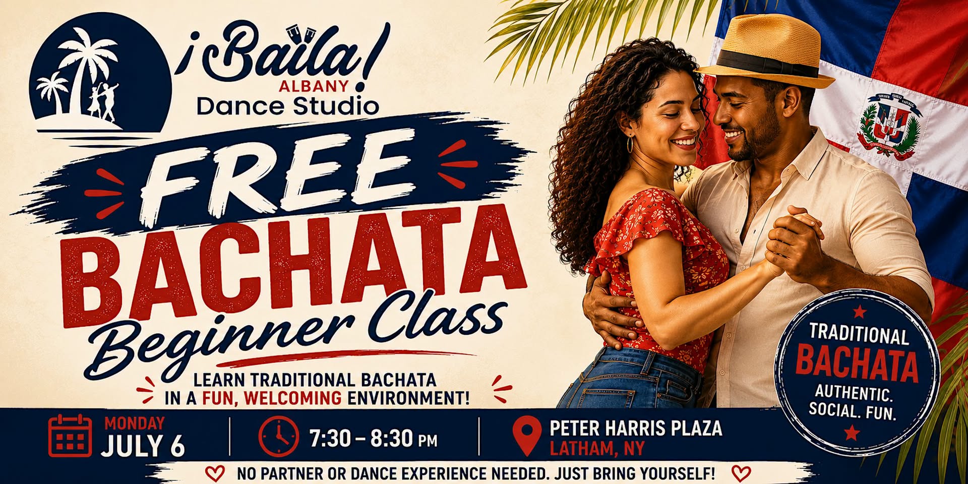 FREE Traditional Bachata Beginner Class Baila Albany