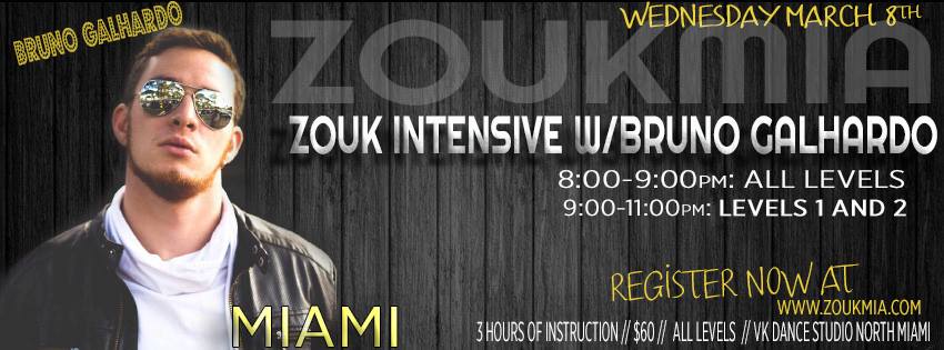 Brazilian Zouk Intensive w Bruno Galhardo