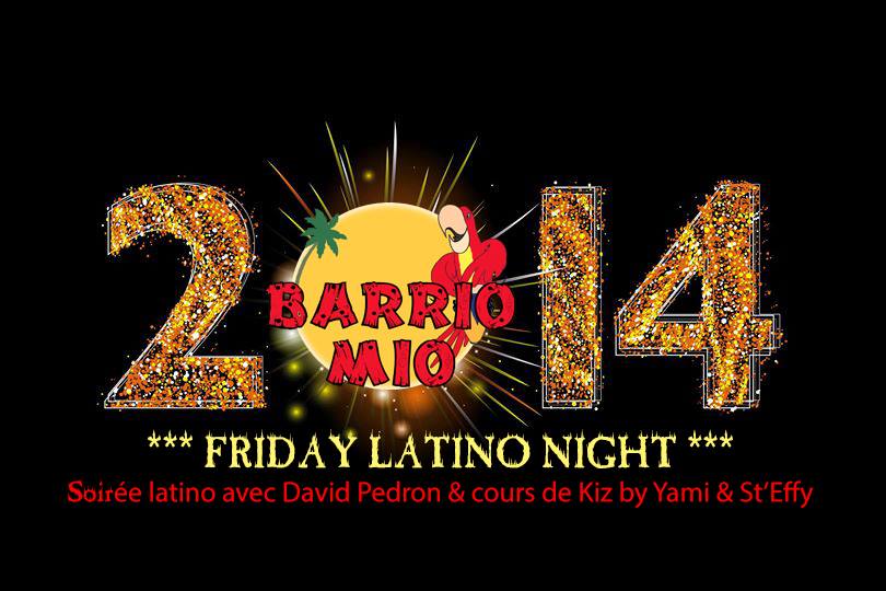 ★ ☆ ""Friday Latino Night"" mixée by ★★★DJ David Pedron★★★ cours KIZZZ by Yami & Steffy★