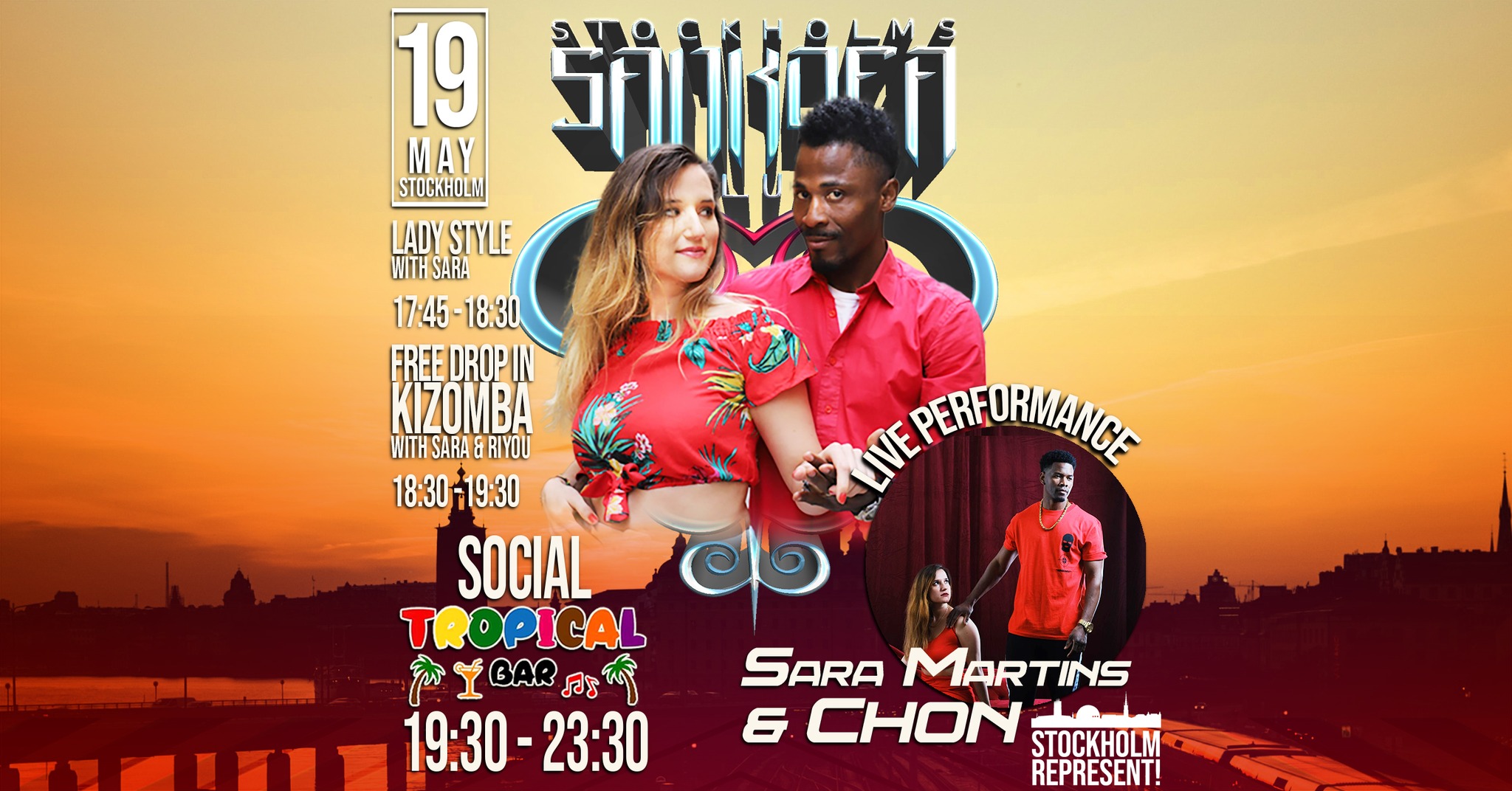 KIZOMBA And live performance by Sara Martins and CHON