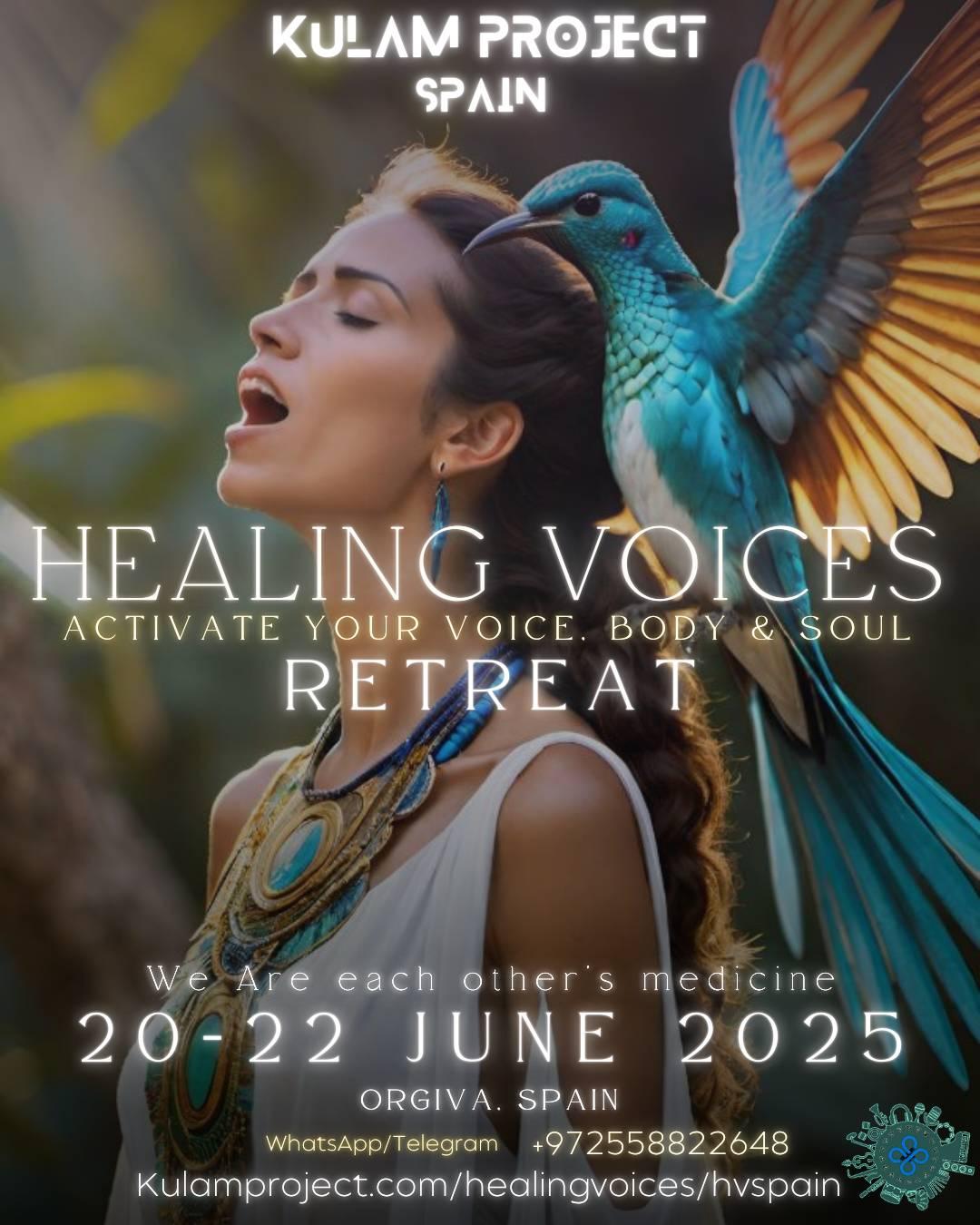 Healing Voices Retreat, Orgiva - Spain - KULAM Project