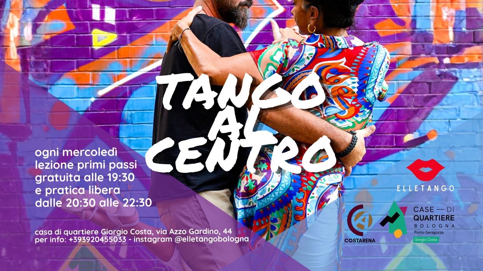 TANGO al CENTRO - LEZIONE primi passi + PRATICA