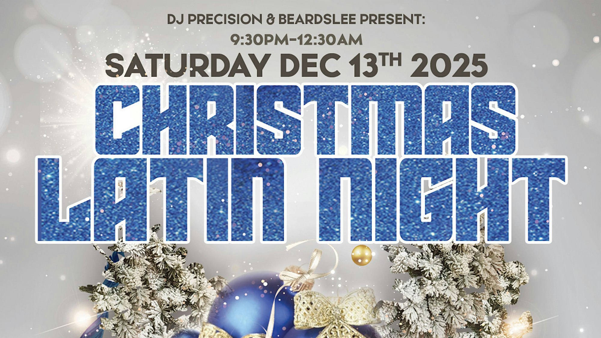 Christmas LATIN NIGHT (Food Drinks Dancing)