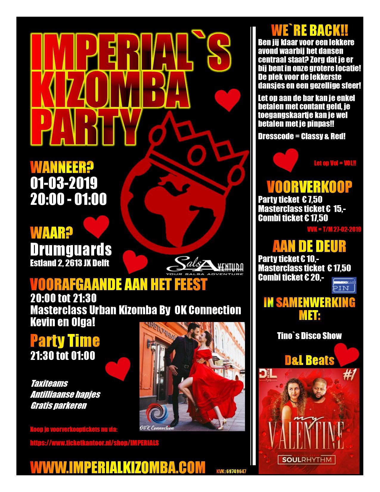 We Are Back - Imperial's kizomba Party!