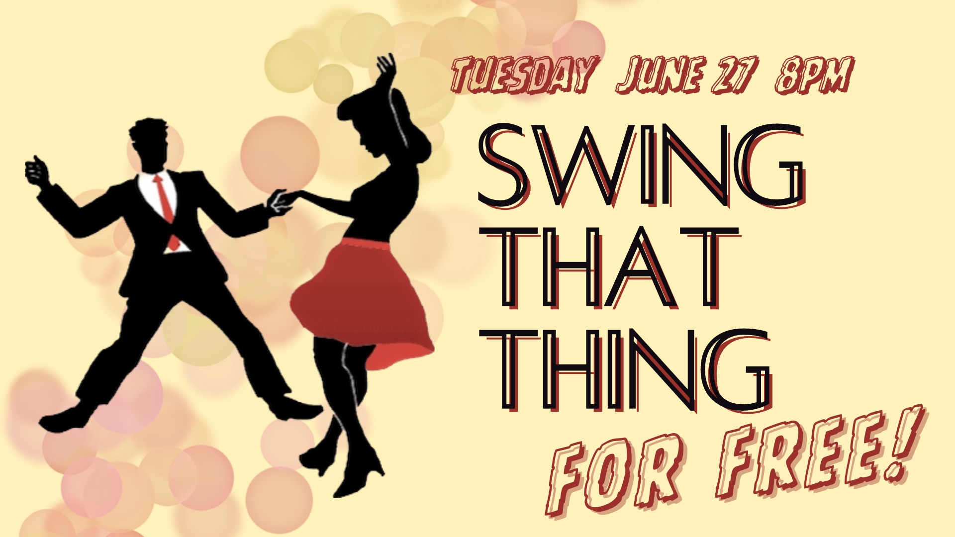 Swing That Thing - on us! Free class & Social