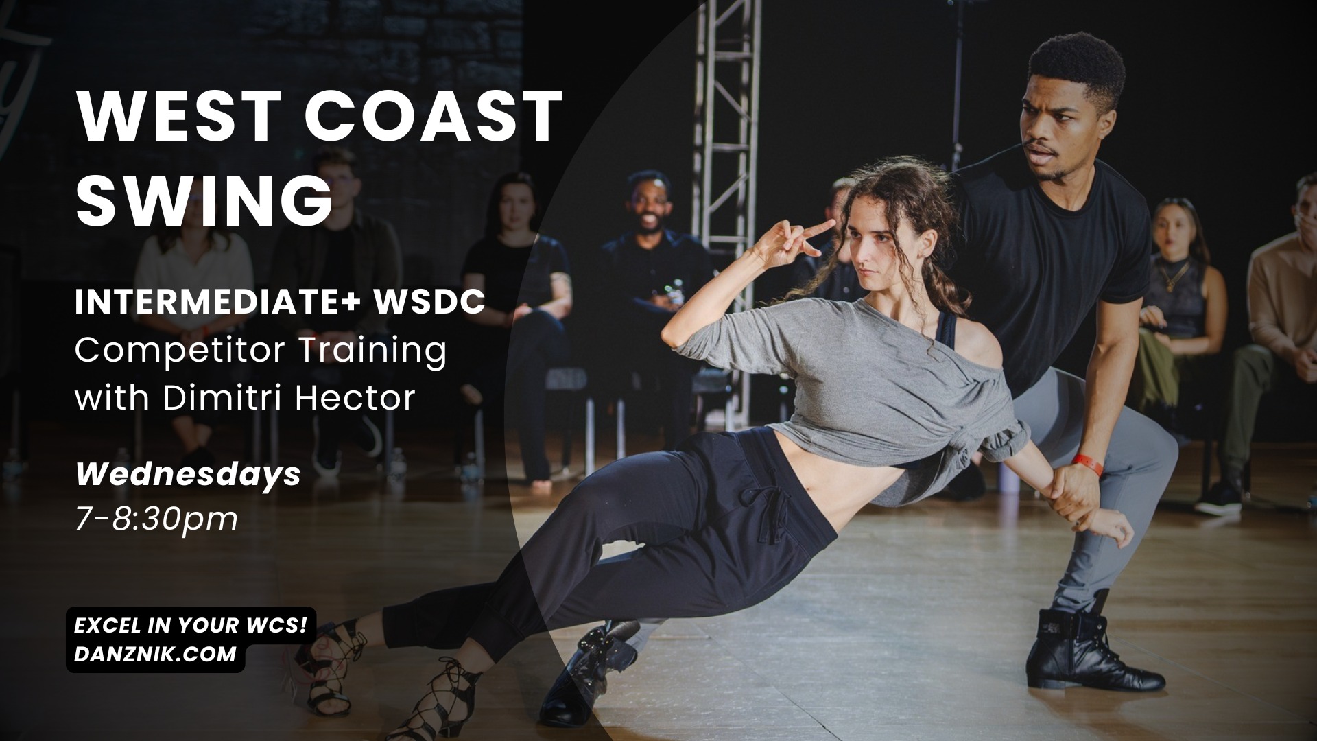 WSDC Intermediate+ Competitor Training with Dimitri Hector (Must qualify to compete in Int+ J&J)