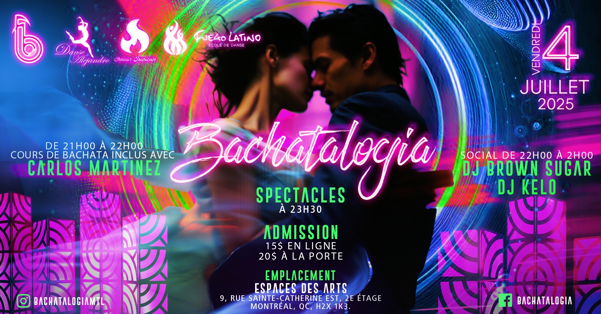 BachataLOGIA Vendredi 4 Juillet 2025