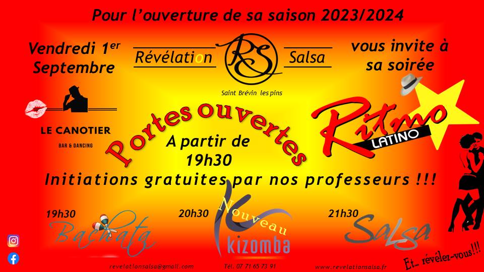 Portes ouvertes de l'association Révélation Salsa