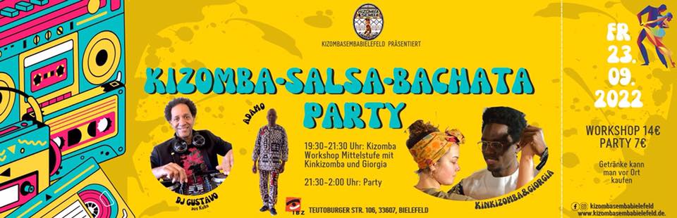 Kizomba Salsa Bachata Party (Kizomberos de Bielefeld) 🎊