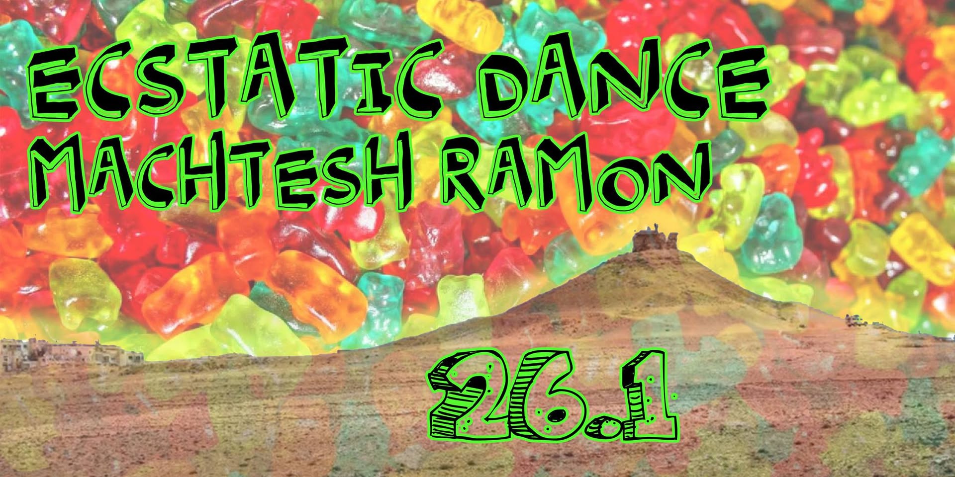 Ecstatic Dance Machtesh Ramon Elena + Adam Ten