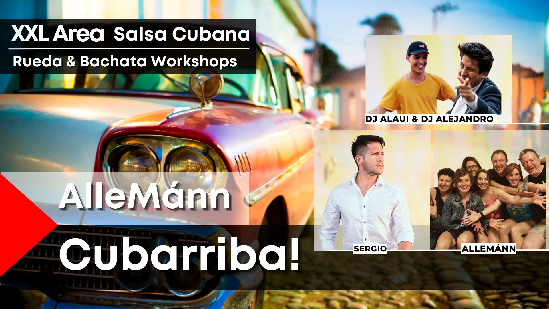 Cubarriba - Bachata & Rueda Workshops Salsa Bachata Party