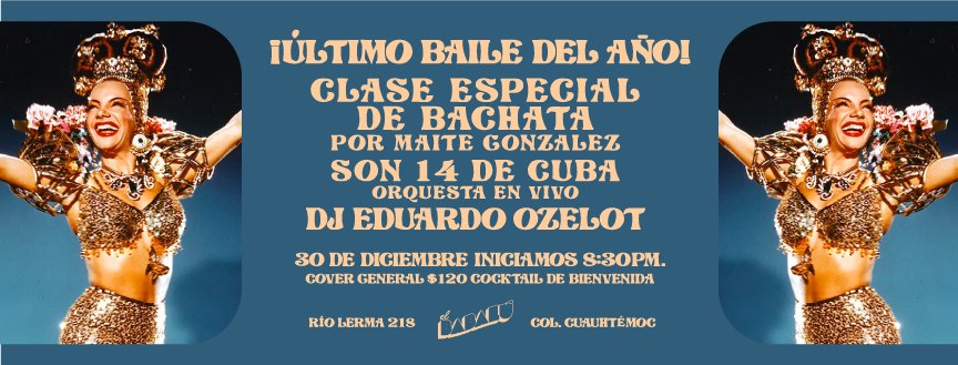 FIESTA DE FIN DE AÑO, DJ OZELOT EN EL BABALÚ
