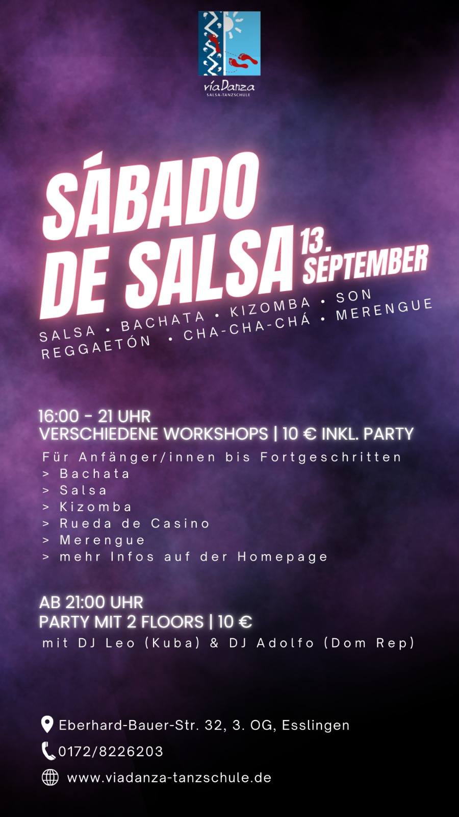Tag der offenen Tür & Sábado de Salsa