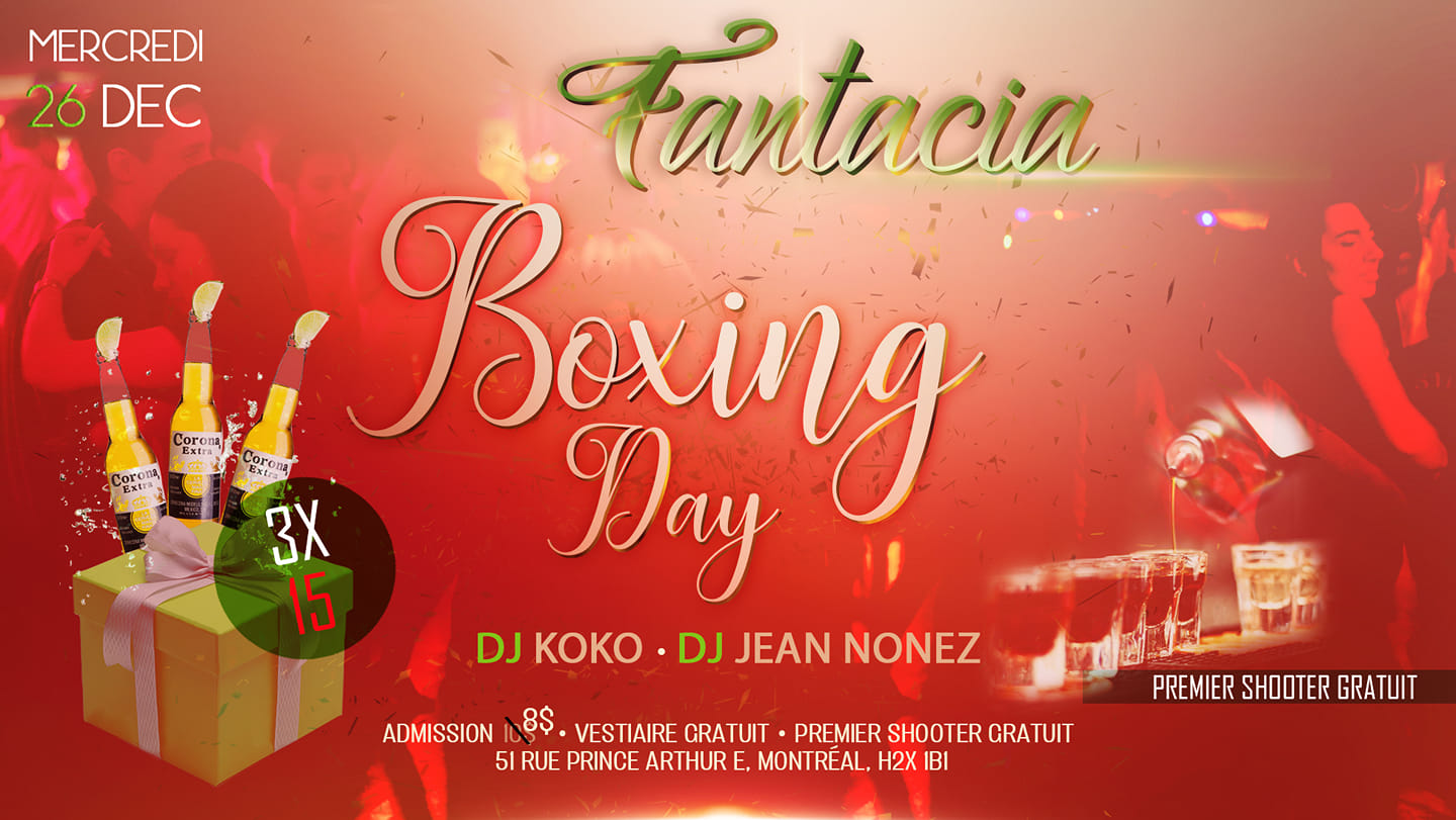 Boxing Day Fantacia