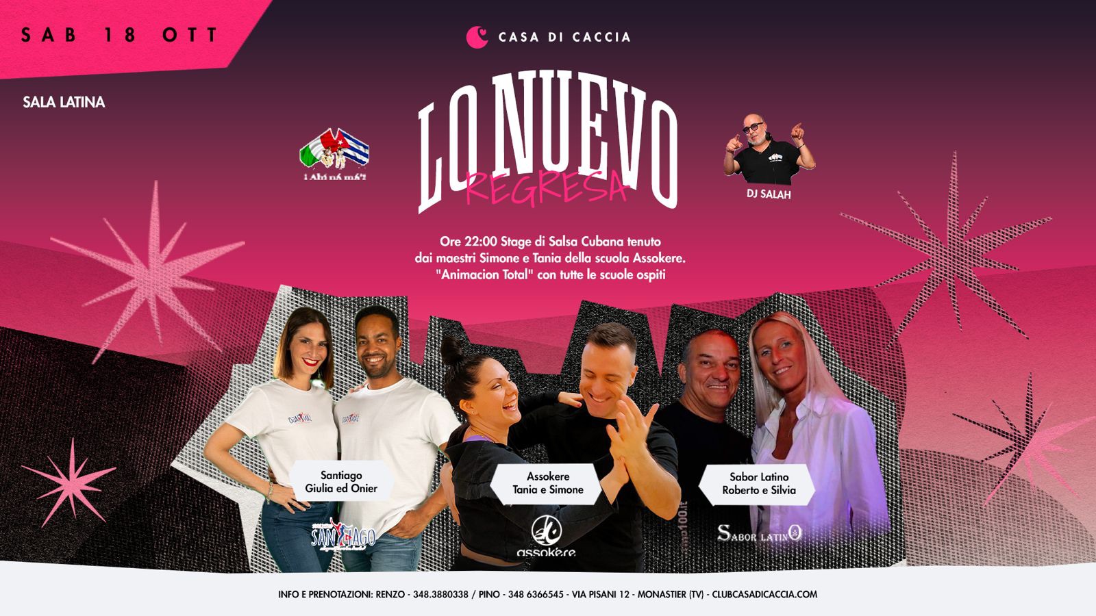 SABATO 18 OTTOBRE_SALA LATINA