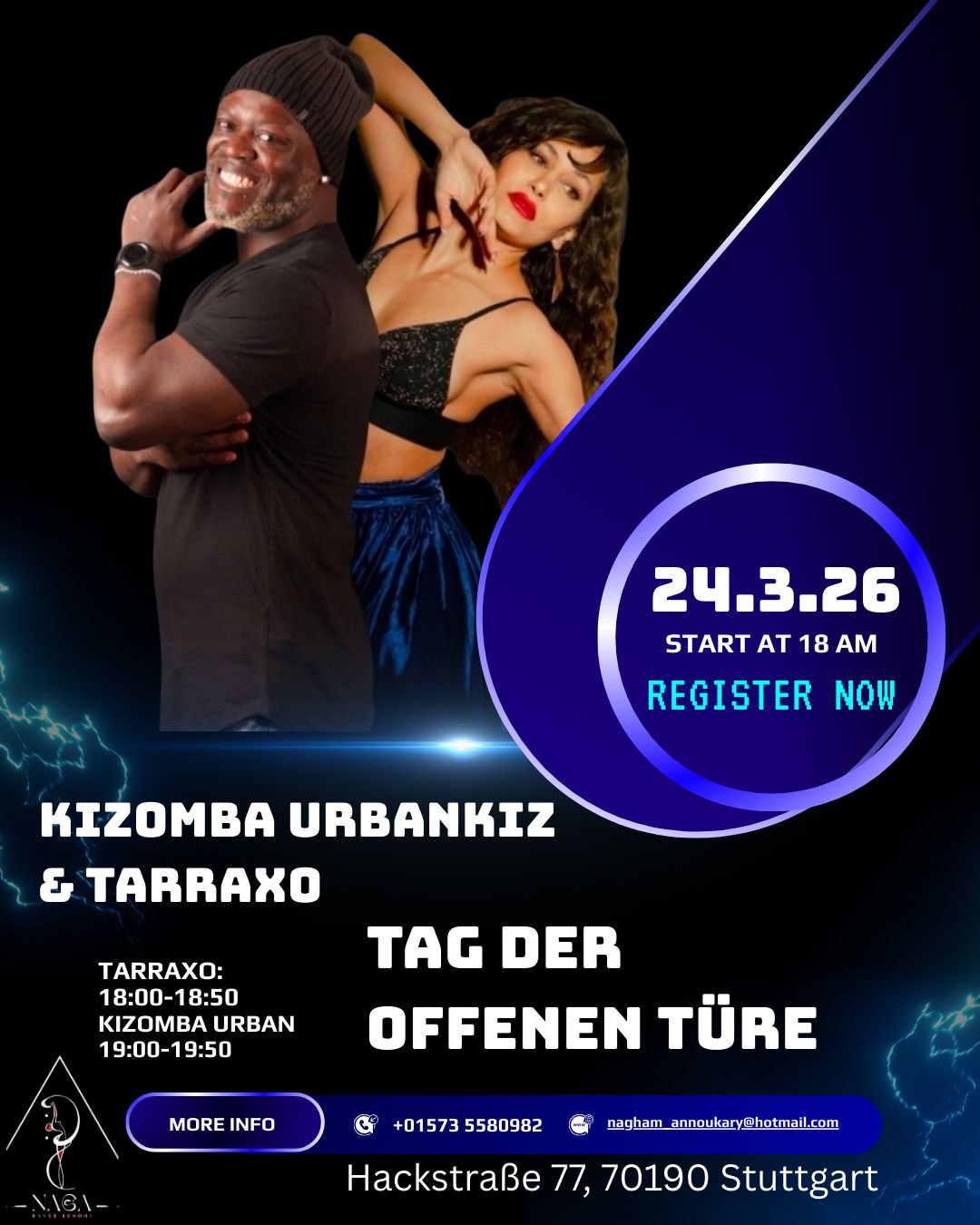 Tarraxo & Kizomba Urban Tag der offenen Türe