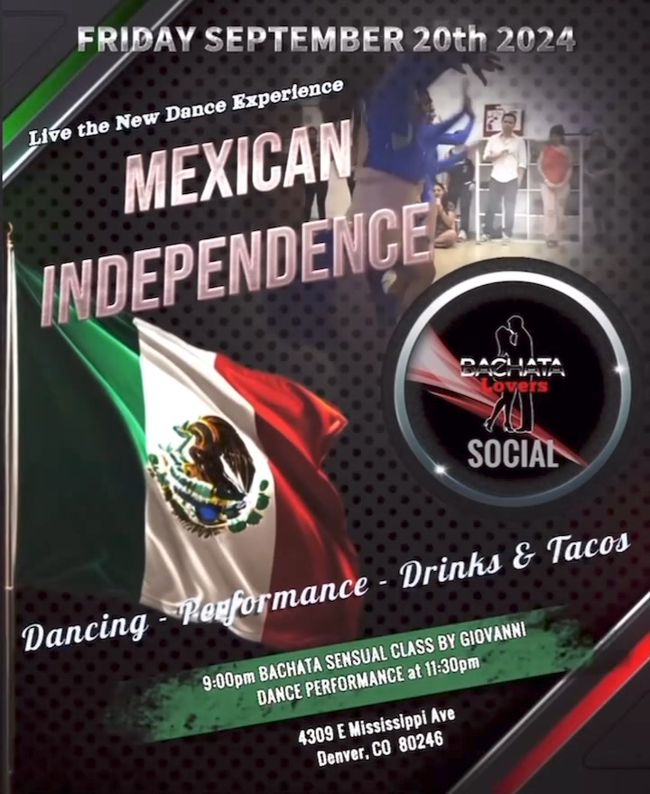 Bachata Lovers Social: Mexican Independence Edition