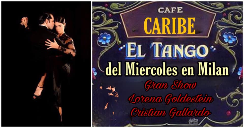 Caffe' Caribe y Bocanegra: Show di L. Goldestein e C. Gallardo